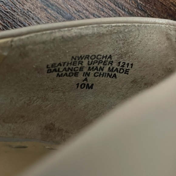 Nine West natural tan color real leather shoes with platform. US size 10 - Picture 6 of 6